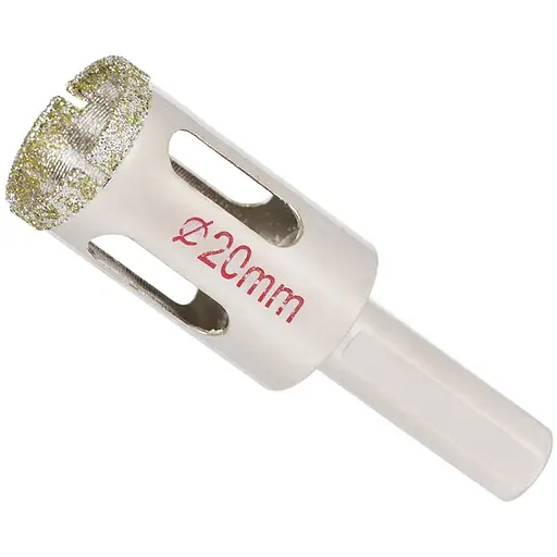 Коронка алмазна Sigma по кераміці і склу Ø20 мм (1541201) - фото 1