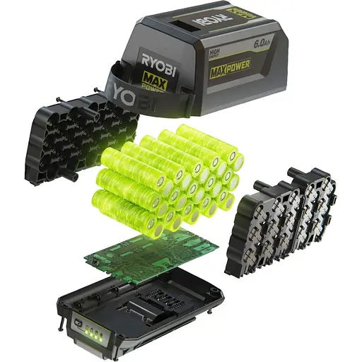 Аккумулятор к электроинструменту Ryobi Max Power RY36B60B High Energy 36В 6Аh (5133005912) [133880] - фото 5