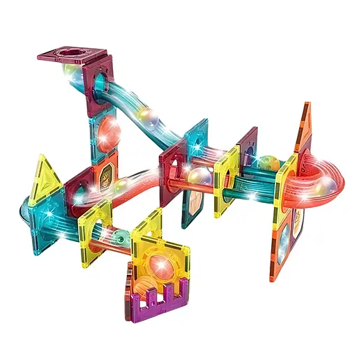Конструктор магнітний DIY Magnetic Building Blocks на 65 деталей (СН1171) - фото 2
