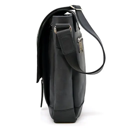 Чоловіча шкіряна сумка через плече TARWA 33х27.5х8 см sum0028341 - фото 4