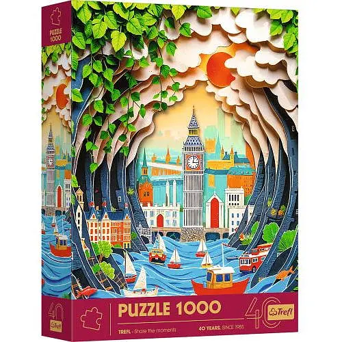 Пазл Trefl Лондон 40th anniversary 1000 эл. (40043)
