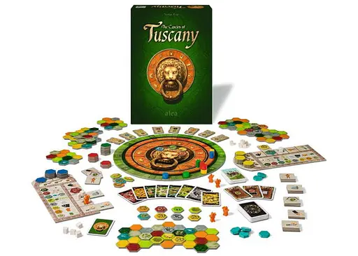 Настольная игра Alea Замки Тосканы (The Castles of Tuscany) (англ.) (PS051) - фото 5