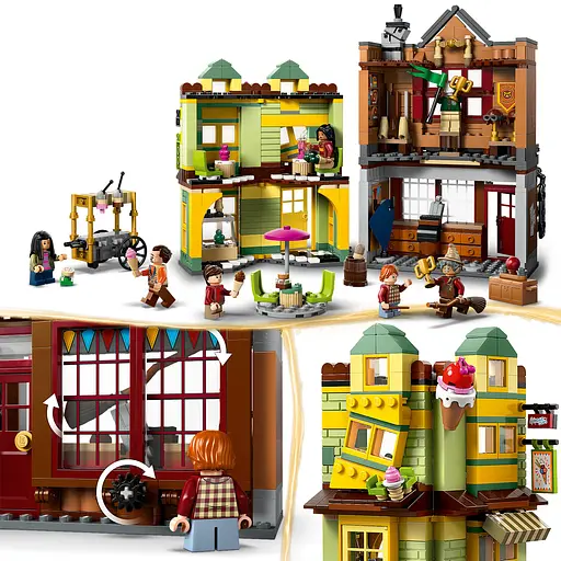 Конструктор LEGO Harry Potter Качественные товары для квиддича и кафе с мороженым 795 деталей (76452) - фото 7