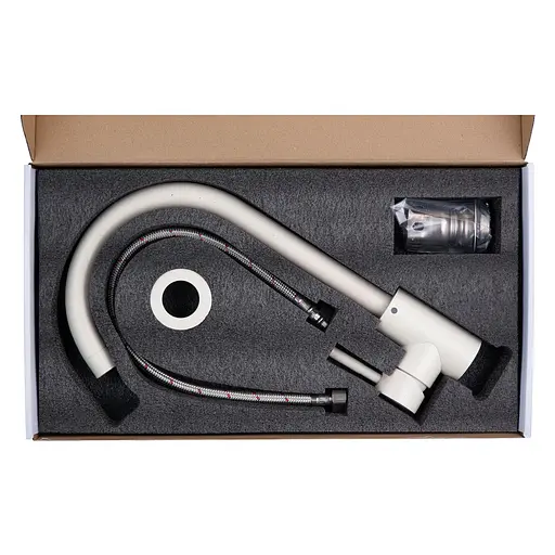 Змішувач для кухні Kroner KRM Edelstahl Klassisch - WEI035 (CV023007) - фото 9