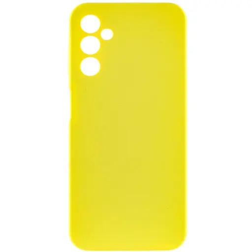 Чехол Lakshmi Silicone Cover Full Camera AAA для Samsung Galaxy A14 4G/5G Желтый/Yellow