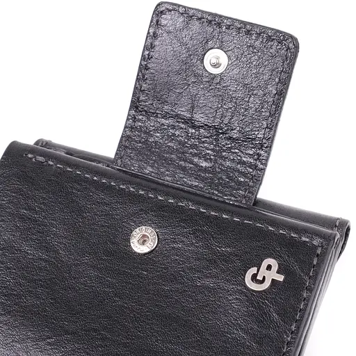 Жіночий шкіряний гаманець Grande Pelle 10.8х11.5х2.5 см acs0029466 - фото 5