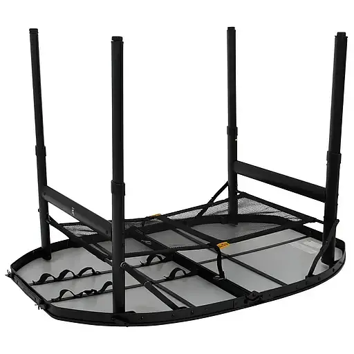 Стіл Bo-Camp Northgate 100x70 см сірий/чорний (DAS303263) - фото 4