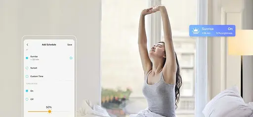 Умная Wi-Fi лампа TP-LINK Tapo L-510E N300 - фото 4