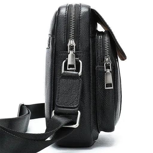 Чоловіча шкіряна сумка Vintage 16,5х20,5х5 см sum0012327 - фото 4