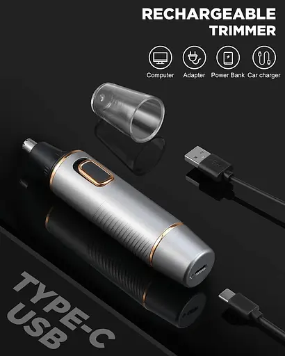 Триммер для волос в ушах и носу для мужчин и женщин NUMIFUN профессиональный безболезненный - фото 4