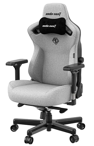 Ігрове крісло Anda Seat Kaiser 3 XL (AD12YDC-XL-01-G-PVF) Gray Fabric (AD12YDC-XL-01-G-PV/F) - фото 2