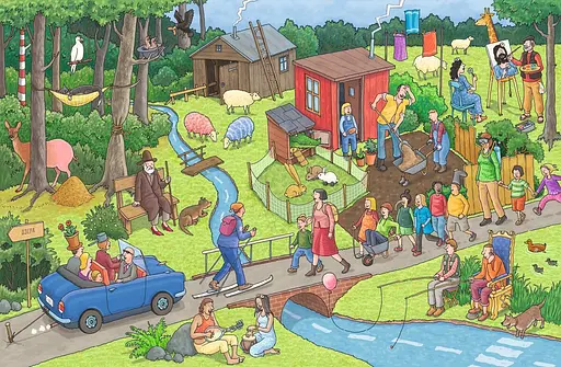 Книга Нісенітниці. Віммельбух. Автор - Ахім Альґрімм (Artbooks) - фото 5