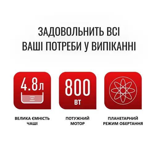 Планетарный миксер Tefal QB161H38 - фото 18