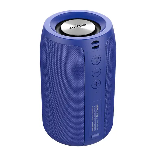 Портативна bluetooth колонка Zealot S32 синій - фото 3