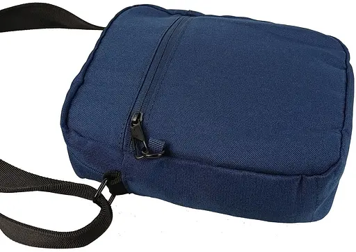 Чоловіча сумка через плече Антизлодій з Rfid захистом синя LS sum0028742 - фото 4