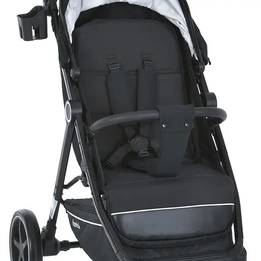 Детская прогулочная коляска-книга Bambi M 5723 Viva Black Черная - фото 5