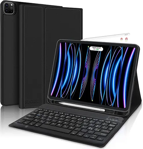 Чехол для клавиатуры SENGBIRCH для iPad Air 5 2022/iPad Air 4 2020 10,9 дюйма/iPad Pro 11