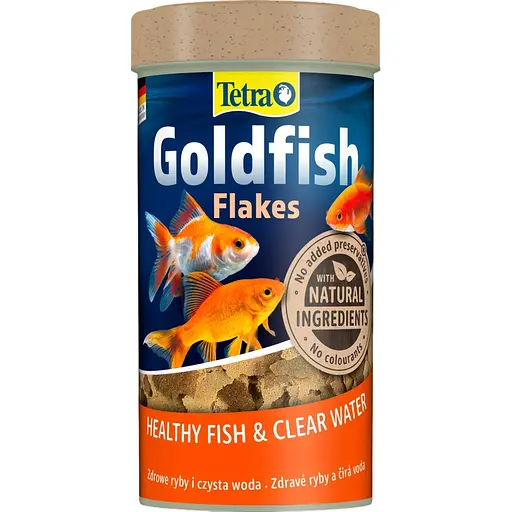 Корм Tetra Goldfish Flakes для золотих рибок пластівці 250 мл
