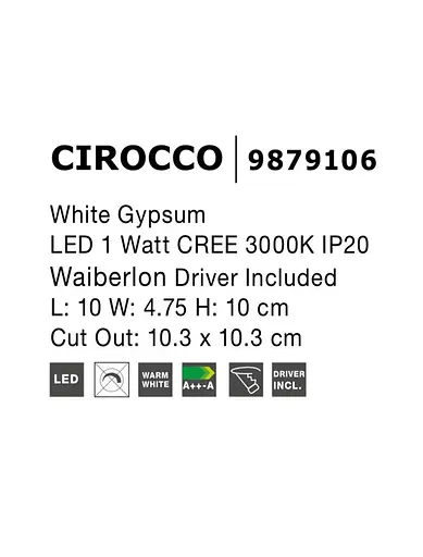 Підсвітка для сходів Nova Luce Cirocco 9879106 - фото 3