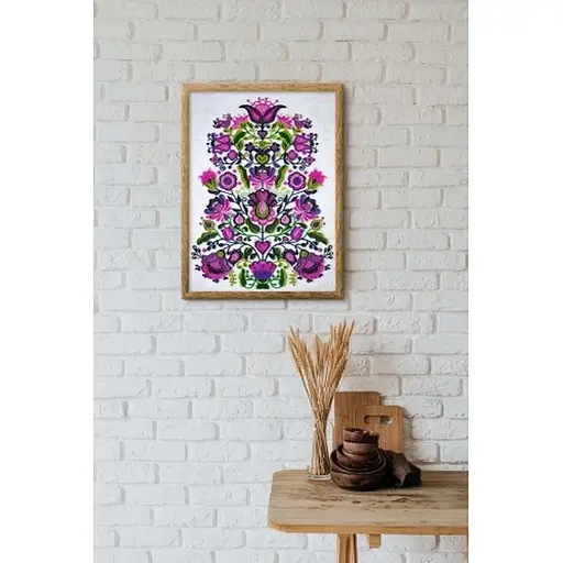 Набір для вишивання бісером "Пам'ятаючи традиції" AB-909 на натуральному полотні - фото 4