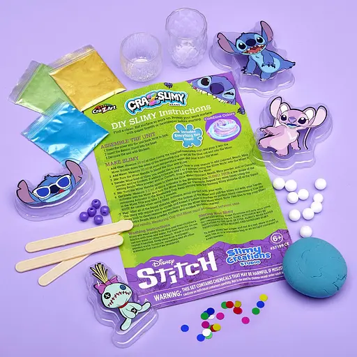 Слайм Cra-Z-Art Stitch Slimy Creations Studio 31 од. (37199CRA) - фото 4