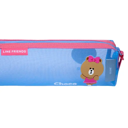 Школьный пенал мягкий Yes PH-34 Line Friends Pretty Choco - фото 2