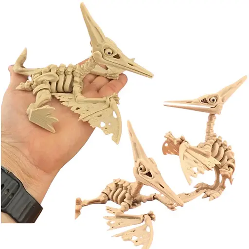 3D Игрушка Динозавр Птеродактиль, 18 см, подвижный