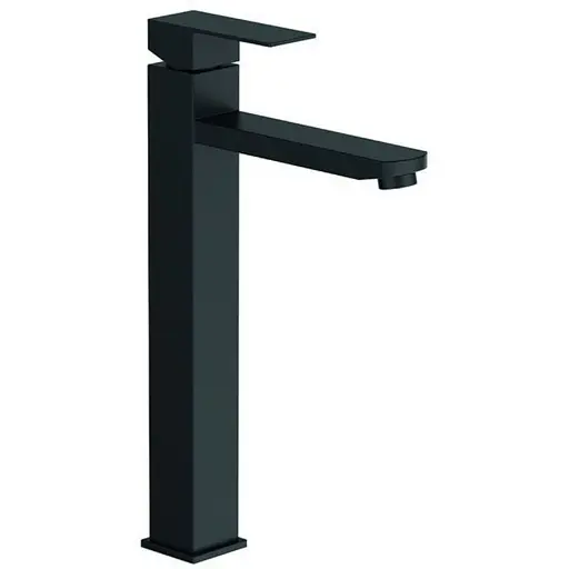 Змішувач для раковини Zerix KUB-001-High Black (ZX4846) - фото 1