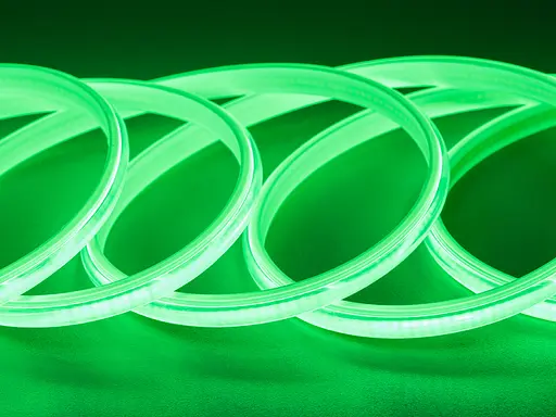 СОВ LED лента 220в, 288 шт/м, герметична, 10мм, зеленый - фото 1