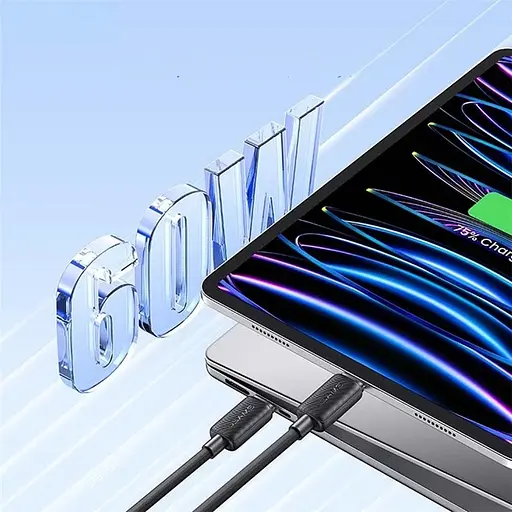 Кабель Usams US-SJ691 USB-C-USB-C 1m Black (SJ691USB01) [111163] - фото 7