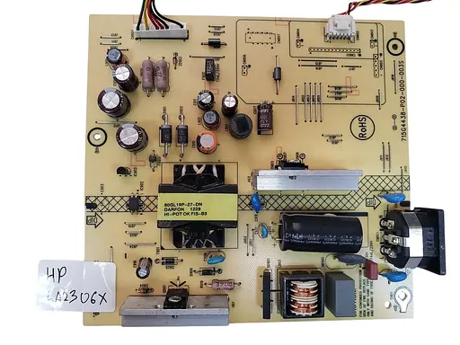 Блок питания монитора HP 715G4438-P02-000-003S "Б/У" - фото 1