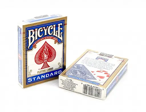 Карти гральні United States Playing Card Company Bicycle Standard Index (red blue) (01651) - фото 2