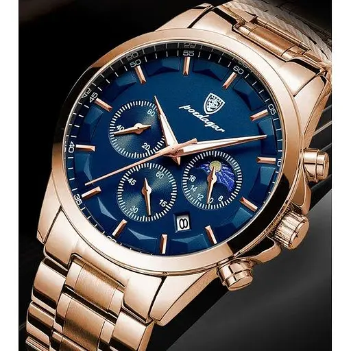 Мужские наручные часы Poedagar West RoseSteel - фото 3