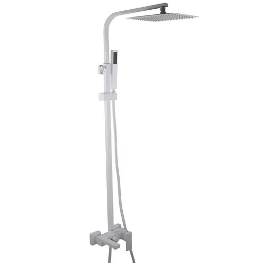 Душова система TOPAZ ODISS TO 18202-H66-WW для ванної кімнати з тропічним душем і змішувачем