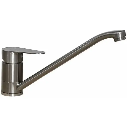 Смеситель для кухни Germece 3123 C нержавеющая сталь - фото 1