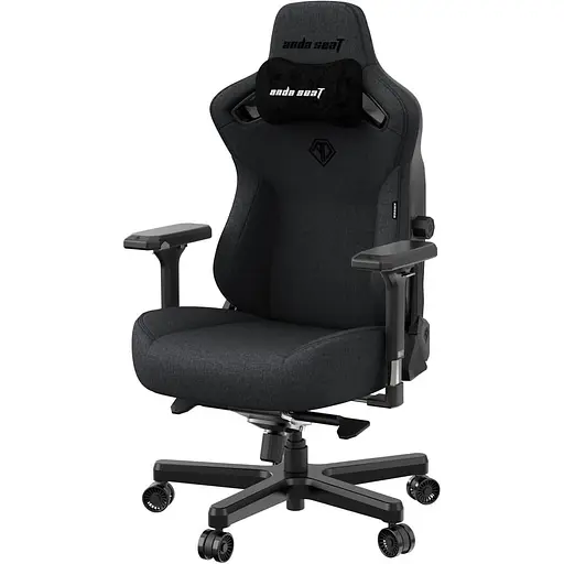 Игровое кресло Anda Seat Kaiser 3 XL Fabric Dark Gray (AD12YDC-XL-01-GB-CF) - фото 3