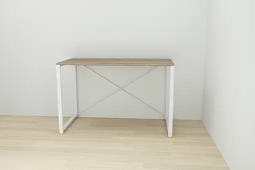 Письменный стол Ferrum-decor Серии Коннект 75x120x60 белый ДСП Дуб Сонома Трюфель 16мм (FRD-104211) - фото 4