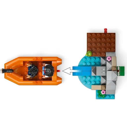 Конструктор LEGO Jurassic World Втеча річкою від тиранозавра 199 деталей (76975) - фото 7