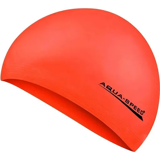 Шапочка для плавання Aqua Speed Soft Latex Помаранчевий неон (1000-122-75)