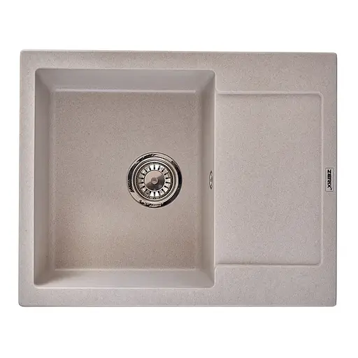 Кухонна мийка Zerix ZS-6250S-06 Beige ZX4589 - фото 1