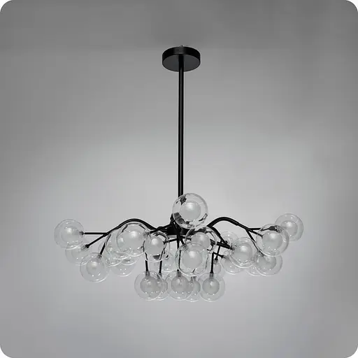 Люстра подвесная 517 Dlight на 30 ламп Черный (01953) - фото 2