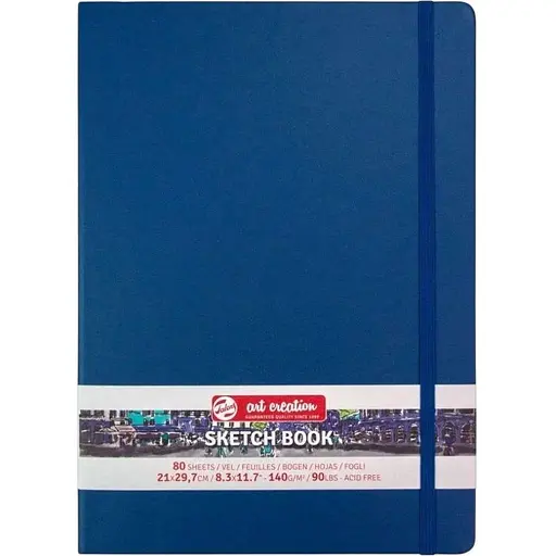 Блокнот для графики Royal Talens Art Creation А4 140г/м2 80л Navy Blue - фото 1