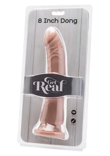 Фаллоимитатор Get Real 8 Inch Dong 20.5 см телесный - фото 2