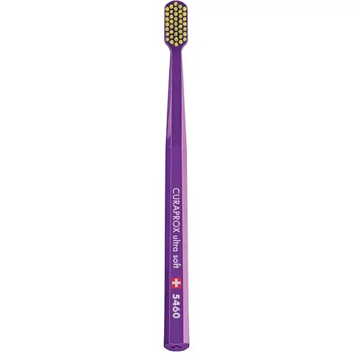 Зубная щетка Curaprox Ultra Soft 5460 фиолетовая с салатовым