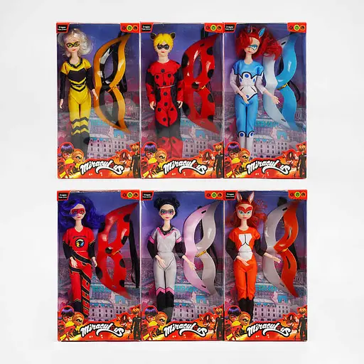 Кукла Героиня Леди Баг, 2274-2, 30 см, с маской (в ассортименте) - фото 2