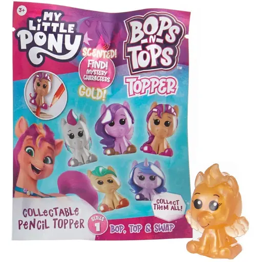 Колекційна фігурка-топпер Мій маленький поні HTI 1828023 серії Bops & Tops - фото 1