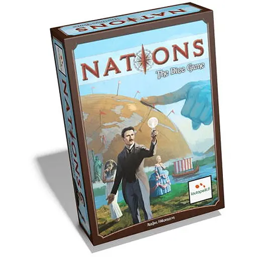 Настольная игра Lautapelit Народы мира: Игра с кубиками (Nations: The Dice Game) (англ.) (PS041) - фото 1