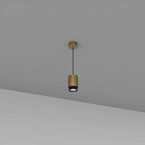 Подвесной светильник Skarlat RHL7778 15W GD+BK 3000K