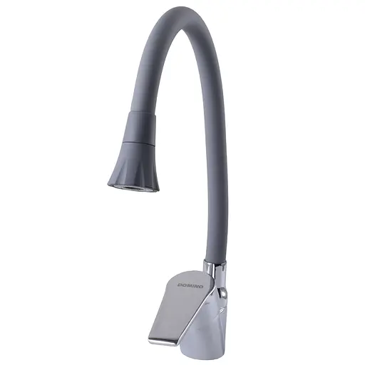 Змішувач для кухні Domino Blitz DBC-203SA-G03 Сірий - фото 4