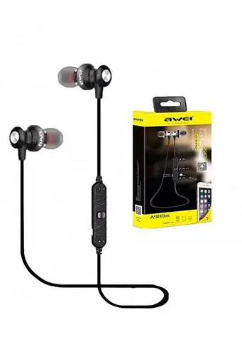 Бездротові навушники Awei Bluetooth A980BL, BT4.2, 55mAh, 4h, black - фото 5